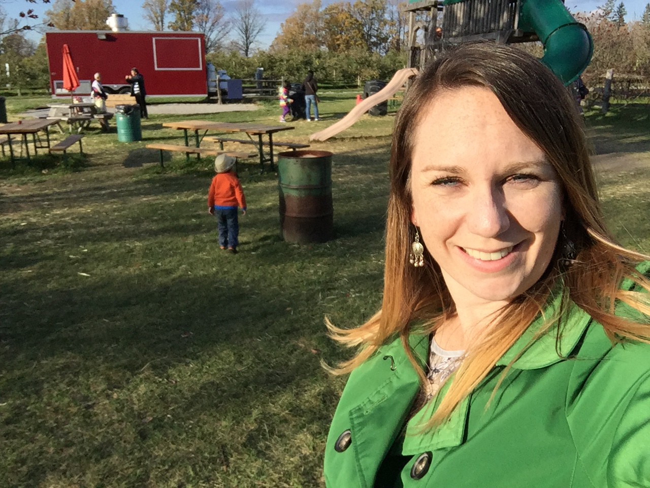 Kathryn Dickson in fall.