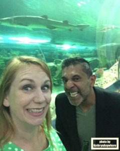 Afraid of sharks at Ripley's Aquarium
