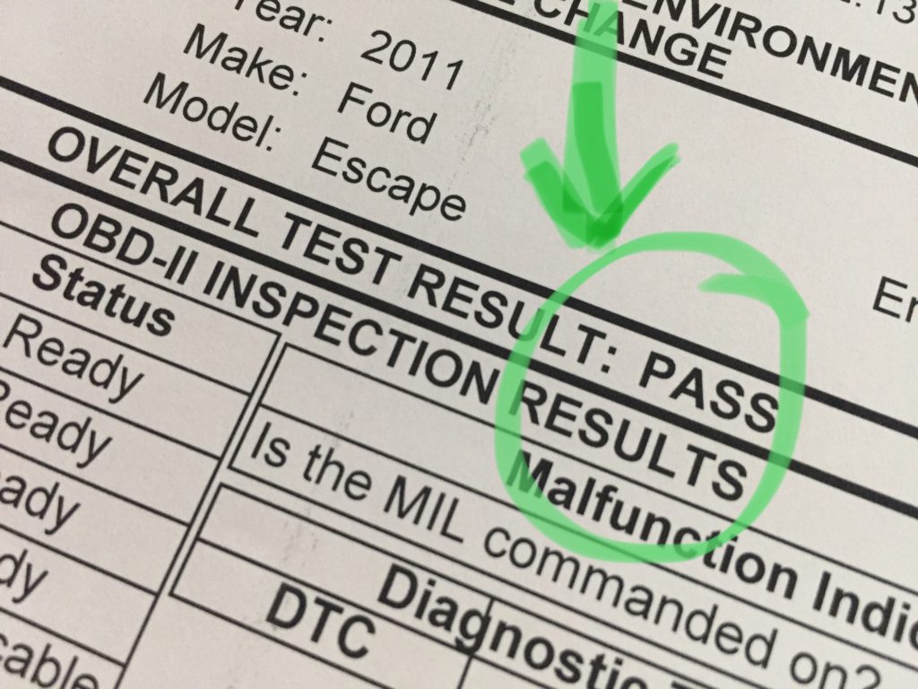 Ontario drive clean test result