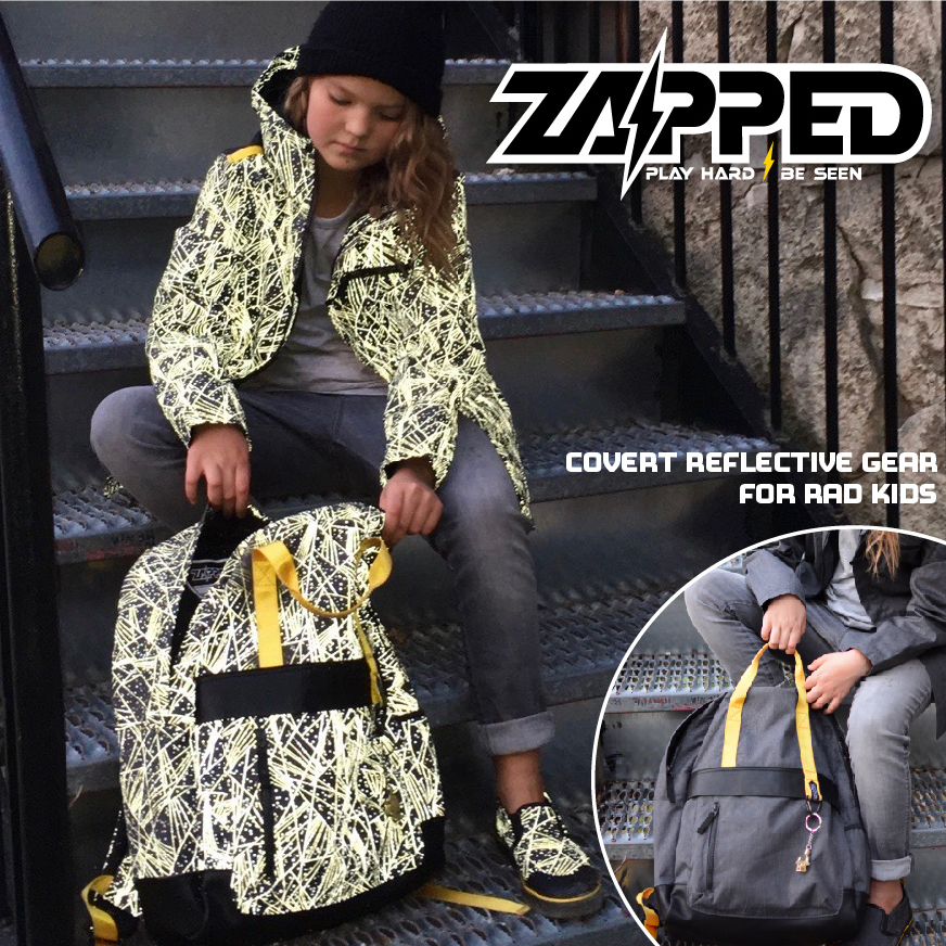 cool jacket and backpack for kids