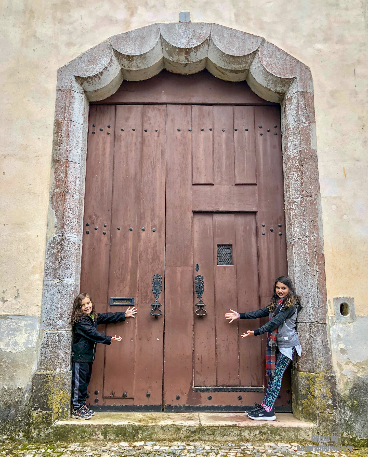 Doors of Lisbon, Barcelona and Paris - Kathryn Anywhere
