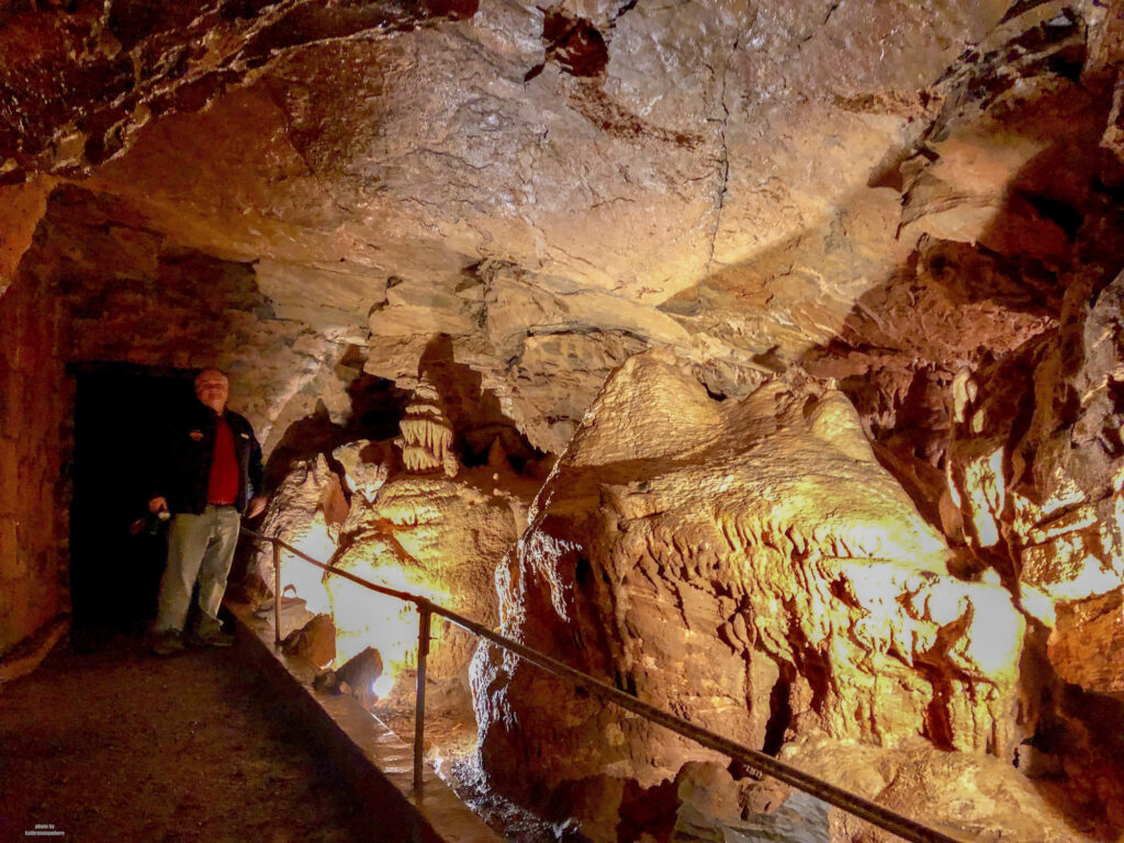 Inside Lincoln Caves and Caverns, a stop to explore on our Pennsylvania road trip.