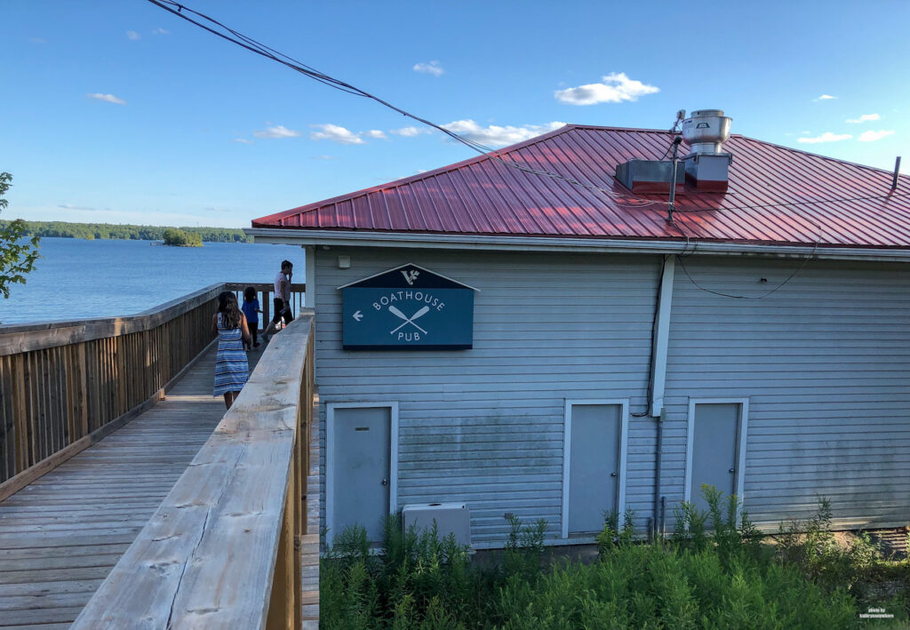 Boathouse restaurant entrance