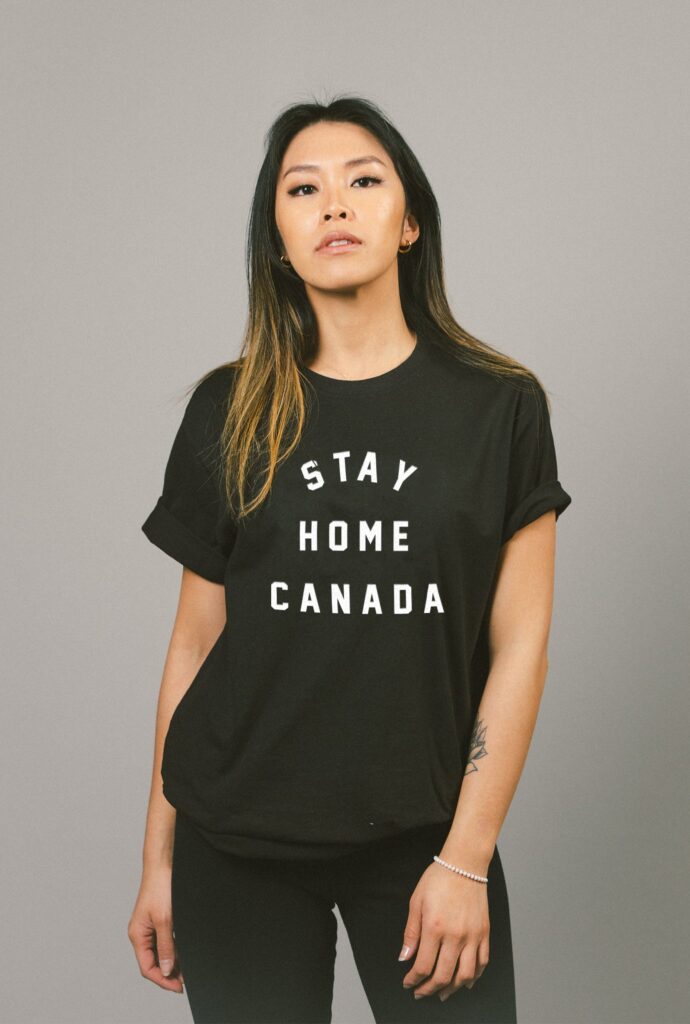 Stay Home Canada shirt