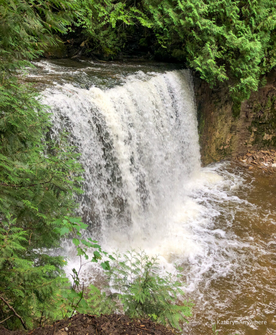 Hoggs Falls, just outside of Flesherton, Ontario in Grey County