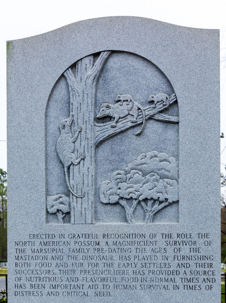 Possum Monument, Florida