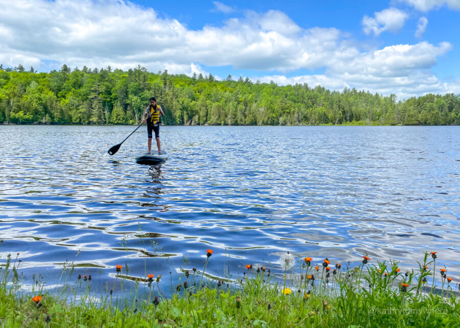 SUP at Landescapes on Dixon Lake