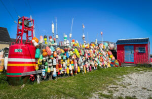 Yarmouth Buoy Wall for photographers