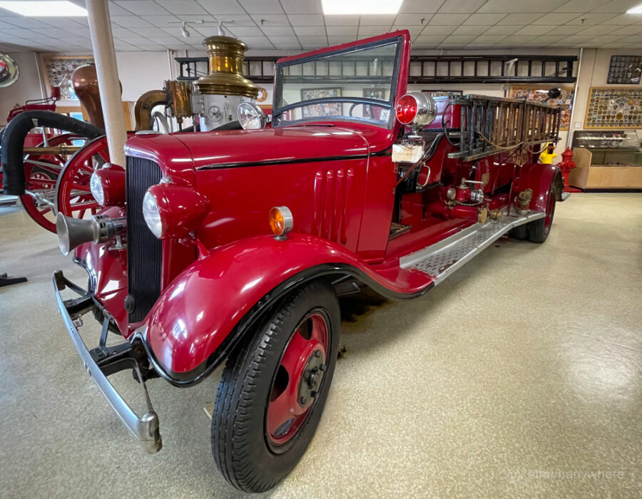 Vehicle from Yarmouth Firefighter's Museum